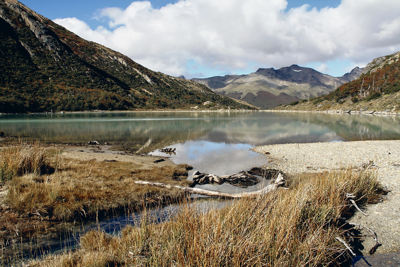 Emerald Lake in Tierra del Fuego.